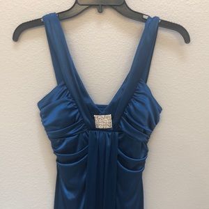 Long formal dress- blue